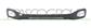 BUMPER GRILLE-BLACK-TEXTURED FINISH-WITH FOG LAMP HOLE