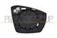 MIRROR GLASS BASE LEFT-ASPHERICAL-HEATED-WITH BLIND SPOT SYSTEM
