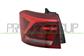 TAIL LAMP LEFT-OUTER-WITH BULB HOLDER-BLACK-A.L. TYPE