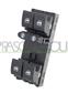 FRONT DOOR LEFT WINDOW REGULATOR PUSH-BUTTON PANEL-BLACK-4 SWITCHES-10 PINS