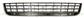 BUMPER GRILLE-CENTRE-CHROME-WITH FRAME-WITH PDC+SENSOR HOLDER