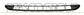 BUMPER GRILLE-LOWER-BLACK-WITH FRAME