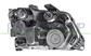 OPTICA IZQUIERDA H7+H1 ELECTRICA-CON MOTOR-NEGRA-MONTAJE VALEO