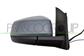 RETROVISORE DESTRO-ELETTRICO-CON PRIMER-TERMICO-CHIUDIBILE-CON ANTENNA RADIO-CONVESSO-7 PINS