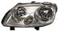 HEADLAMP LEFT H1+H7 ELECTRIC-WITHOUT MOTOR-CHROME