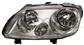 HEADLAMP LEFT H1+H7 ELECTRIC-WITHOUT MOTOR-CHROME