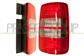 TAIL LAMP RIGHT-WITHOUT BULB HOLDER-RED/CLEAR MOD. 2 DOOR
