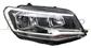 HEADLAMP RIGHT H7+H21 ELECTRIC-WITH MOTOR-BLACK