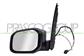 DOOR MIRROR LEFT-ELECTRIC-HEATED-PRIMED-FOLDABLE-ASPHERICAL/CHROME-7 PINS