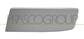 FRONT BUMPER MOLDING LEFT-BLACK-LIGHT-GRAY-TEXTURED FINISH-WITH CUTTING MARKS FOR PDC