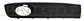 BUMPER GRILLE RIGHT-BLACK-WITH FOG LAMP HOLE