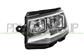OPTICA IZQUIERDA H7+H7-ELECTRICA-CON MOTOR-NEGRA-CON BORDE CROMADO-MONAJE VALEO