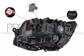 PHARE DROIT-ELECTRIQUE-AVEC MOTEUR-LED-MONTAGE VALEO
