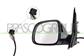 RETROVISORE SINISTRO-ELETTRICO-TERMICO-CON PRIMER-CHIUDIBILE-CON BLIS-ASFERICO-9 PINS