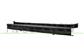 REAR BUMPER-BLACK-TEXTURED FINISH-WITH CUTTING MARKS FOR SENSORS