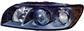 HEADLAMP LEFT H7+HB3 ELECTRIC-WITH MOTOR MOD. V50-GRAY