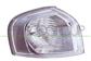 BLINKER VORNE RECHTS-WEISS-MIT FASSUNG-MIT VERCHROMTEM RAND MOD. > 02/03