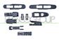 REAR WIPER BLADE-FLAT BLADE-18"/450 mm-10 ADAPTERS