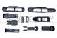 REAR WIPER BLADE-FLAT BLADE-18"/450 mm-10 ADAPTERS
