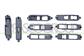 REAR WIPER BLADE-ARCH STRUCTURE-9"/230 mm-8 ADAPTERS