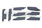 REAR WIPER BLADE-ARCH STRUCTURE-9"/230 mm-8 ADAPTERS